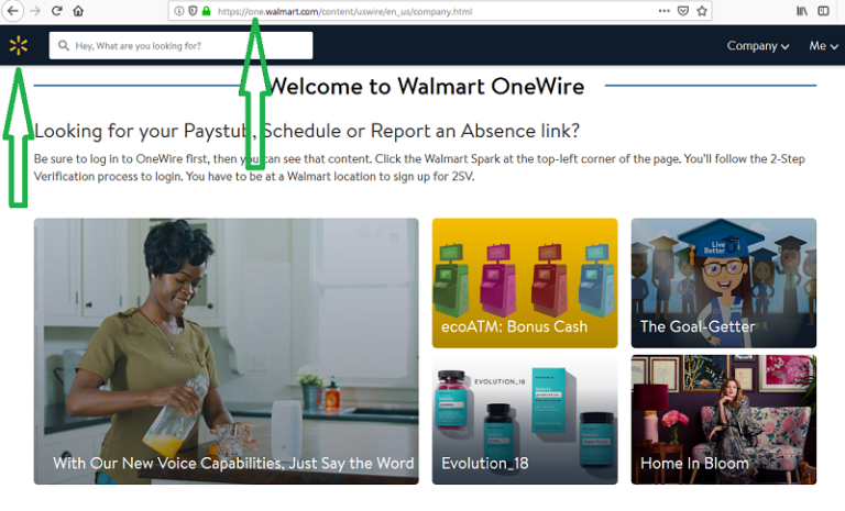 Onewalmart Com Walmart Onewire Login One Walmart Login   One Walmart Com Walmart Onewire 768x465 